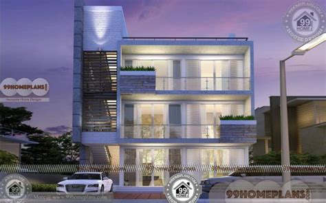 3 Storey Apartment Building Design 30 X 40 Narrow Block Plan