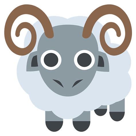 Ram Emoji Clipart Free Download Transparent Png Creazilla