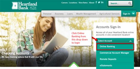 Heartland Bank And Trust Company Online Banking Login Cc Bank