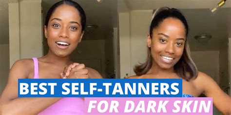 The Best Self Tanners For Dark Skin Mixed Makeup