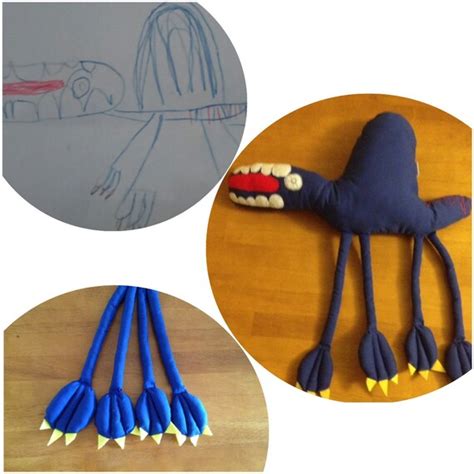 Toy From Drawing Design Your Own Toy Bespoke Stuffed By Gattishop