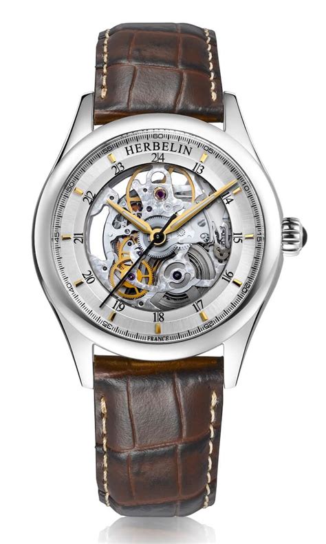 michel herbelin classics skeleton 1661 sqt12ma retail price second hand price specifications