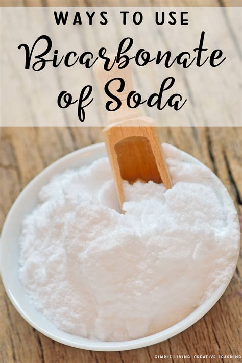 Ways To Use Bicarbonate Of Soda Simple Living Creative Learning