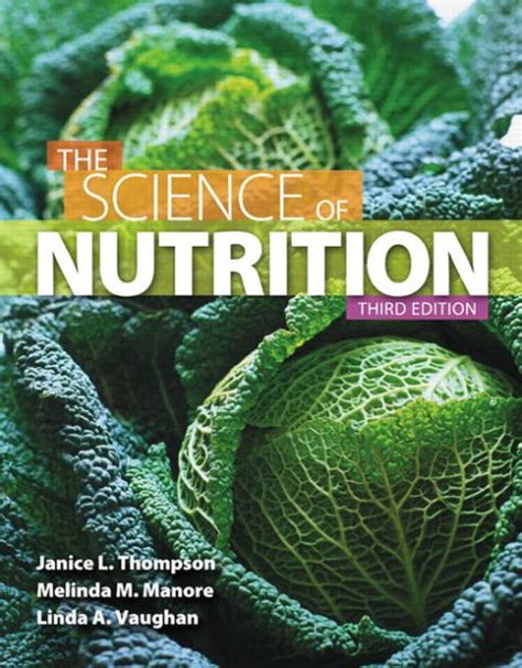 Science Of Nutrition Edition 3 By Janice J Thompson 2900321832008