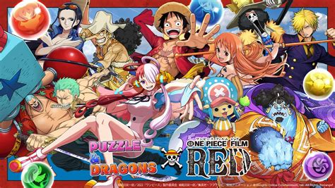 Puzzle And Dragons Jp X One Piece Film Red Collab Starts On September 1 Qooapp News