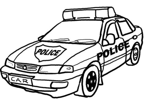 Printable Police Car Template Printable Word Searches
