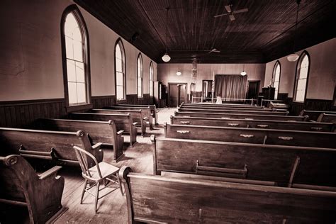 Inside Empty Church 6 Blood Sweat And Tears Our Town Abandoned