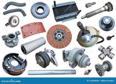 Auto Spare Parts Car On Stock Image Image Of Clutch 135638609