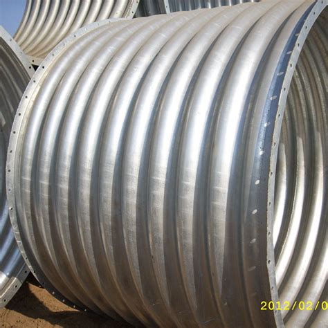 Corrugated Metal Pipestorm Water Drainageculvertdrain Hot Dip Round