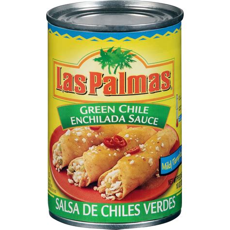Las Palmas Mild Green Chile Enchilada Sauce 10 Oz Can