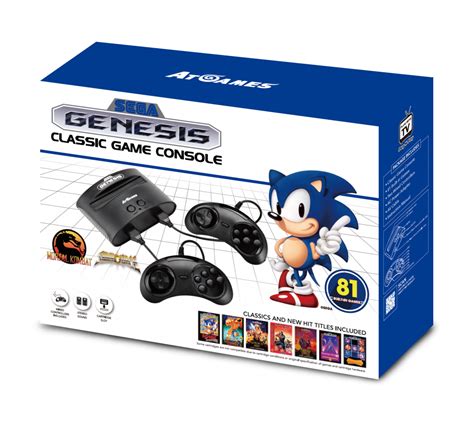 Sega Genesis Classic Game Console 2017 The Official