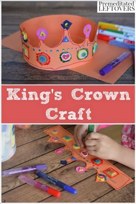 Kings Crown Craft For Kids Tutorial