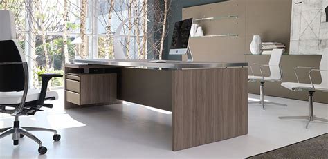 Modern Italian Executive Unique Office Desks Athos By Ivm Italy