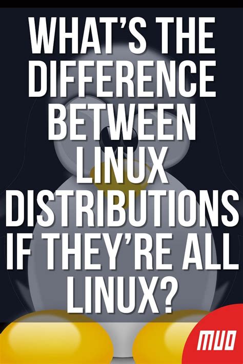 Whats The Difference Between Linux Distributions If Theyre All Linux
