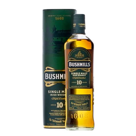 Bushmills 10 Years Single Malt Irish Whisky 70cl Drinksch