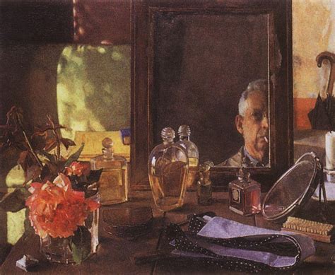 Self Portrait In The Mirror 1934 Konstantin Somov