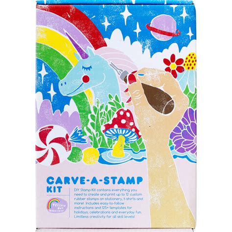 Carve A Stamp Kit Yellow Owl Workshop Arts And Crafts Maisonette