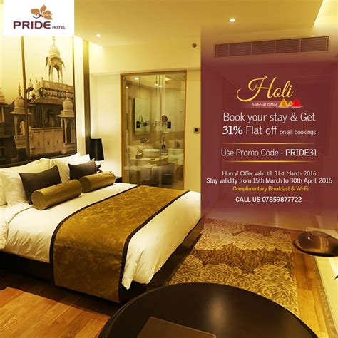The Pride Hotels Are Offering The Deal Of The Season Avail 31 Flat