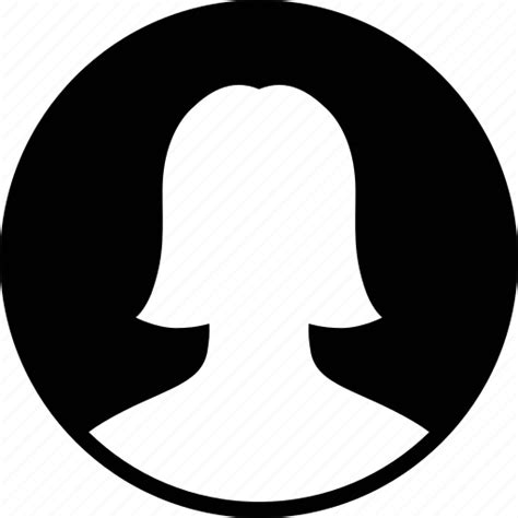 Account Avatar Circle Female Profile Round User Icon Download
