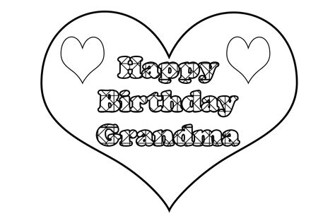 Here you will get these coloring pages for your grandma , grandmother and granny for free to print. Happy Birthday Grandmother, Grandma, Granny Coloring Pages