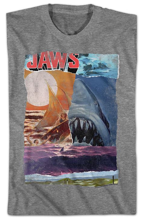 Collage Jaws T Shirt