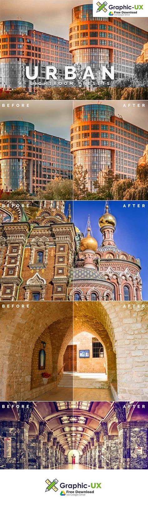 Lightroom presets for city shots will save your time and create perfect we advise all photographers to download urban lightroom presets for color correction. Urban Lightroom Presets free download - GraphicUX