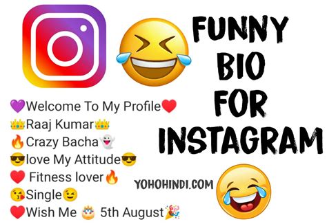 100 Funny Instagram Bio Ideas Funny Bio For Instagram
