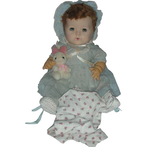 Vintage Effanbee Dy Dee Baby Doll Wearing Original Dress And Pjs Baby