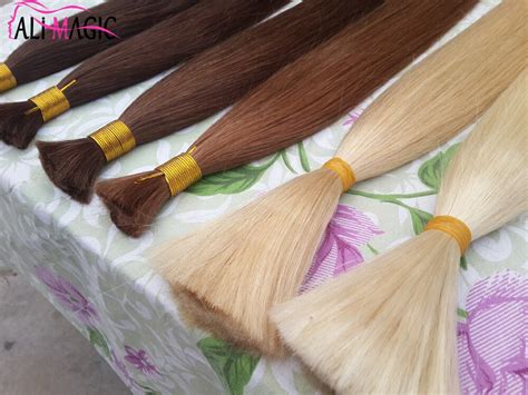 The beauty of synthetic braiding hair is that it offers unrivaled texture and shine just like real, human hair but comes at a fraction of the cost of other natural human hair braids. Cheap 2017 New Human Hair For Braiding Bulk No Attachment ...
