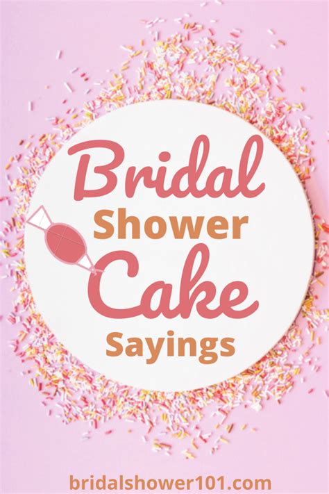 50 Bridal Shower Cake Sayings Artofit