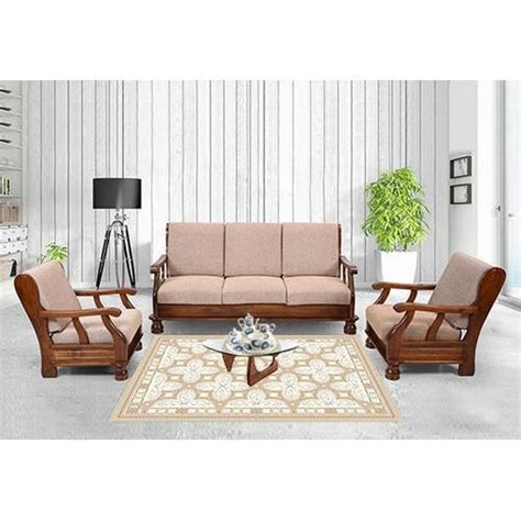 Buy wooden sofa set online with low prices for living room with free shipping and installation. Modern Wooden Sofa Set, वुडन सोफा सेट - Decor & Design ...