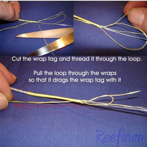 What is unique in this demonstration is the way. Make your own Wind-on leaders - Double Splice