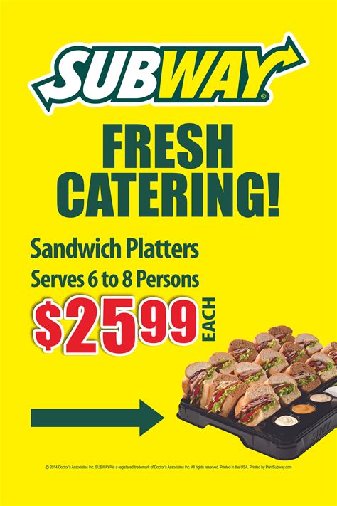 Subway Sandwich Platters Ubicaciondepersonas Cdmx Gob Mx