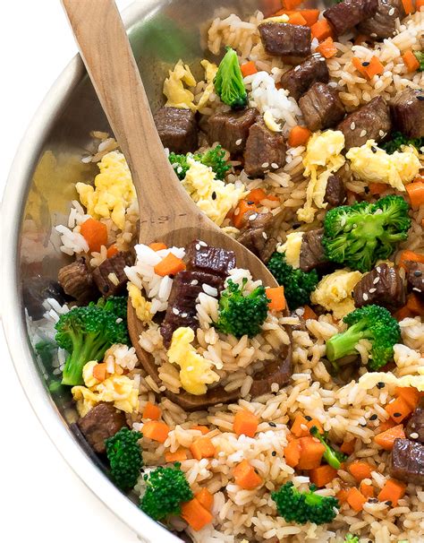 Easy Beef Fried Rice Better Than Takeout Chef Savvy