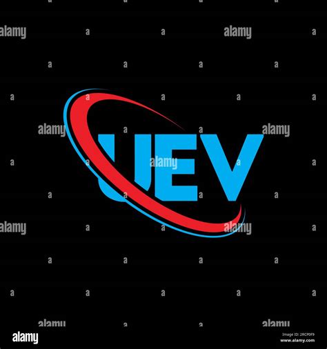 Uev Logo Uev Letter Uev Letter Logo Design Initials Uev Logo Linked