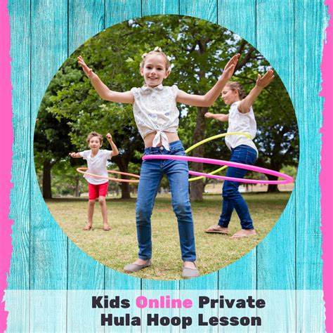 Kids Online Private Hula Hoop Lesson With Donna Sparx
