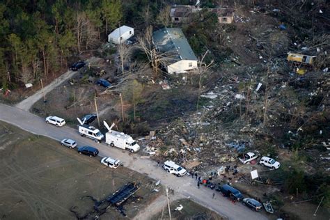 Aerial Pictures Reveal Devastation Left Behind By Tornado In Alabama