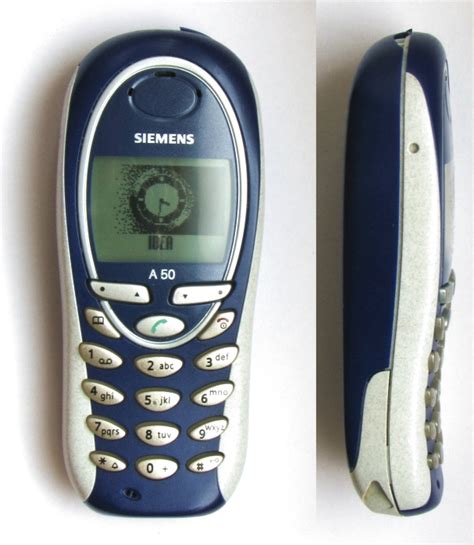 ¿está buscando el manual de instrucciones del siemens teléfonos celulares? Siemens A50 — Википедия