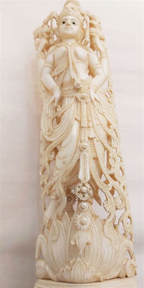 Antique Goddess Lakshmi Ivory Antik Spalato Shop