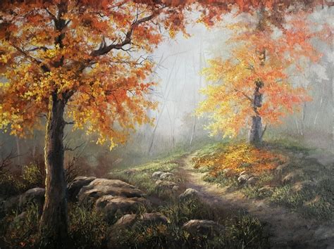Learn How To Paint An Autumn Landscape In Oils Kevin
