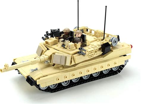 Buy Battle Brick Ultra M1a2 Abrams Main Battle Tank Custom Set Online