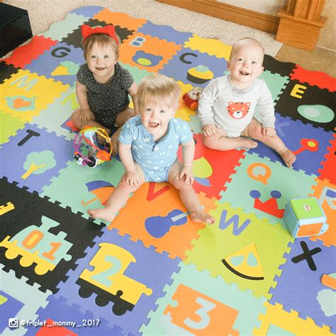 Baby Foam Play Mat With Fence 36 Foam Tiles Ashtonbee