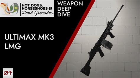 Ultimax 100 Mk3 Lmg H3vr Weapon Deep Dive Youtube