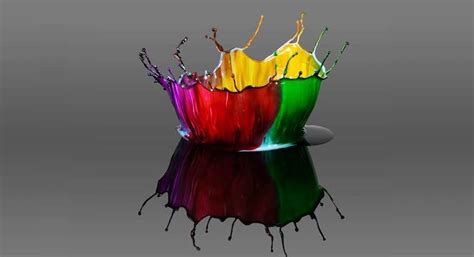 Singularity Hub Color Splash Rainbow Art Colorful Art