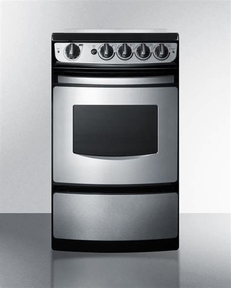 20 Inch Smooth Top Electric Range Rex2071ssrt Good Wine Coolers