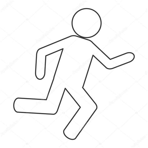 How To Draw A Simple Person Running This Drawing Lesson Is Perfect
