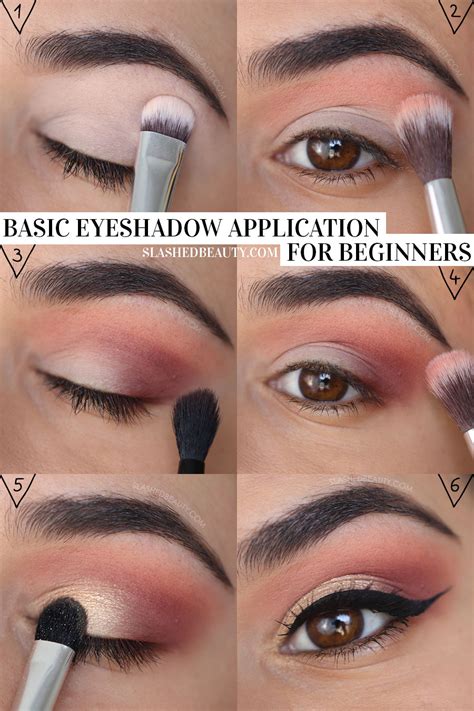 Easy Eyeshadow Tutorial For Beginners Slashed Beauty