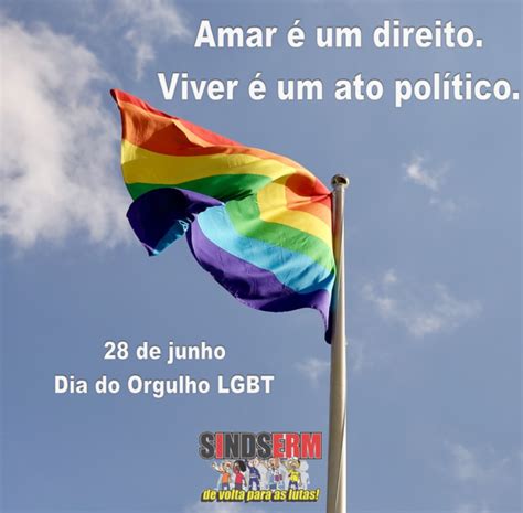 Nesse dia, as pessoas que frequentavam o bar stonewall inn, reagiram a uma série. Dia do Orgulho LGBT - SINDSERM