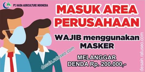 Anda menggunakan masker input ketika konsistensi format dari nilai input dianggap penting. Mantap! Bermacam Contoh Banner Wajib Pakai Masker - desain.ratuseo.com