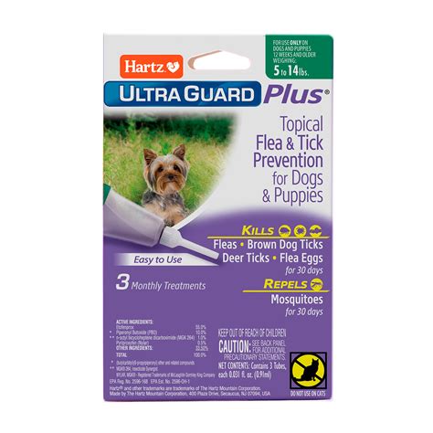 Hartz Ultraguard Plus Topical Flea And Tick Prevention For Dogs And